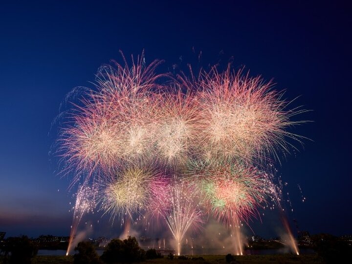【2025年夏】東京の花火大会9選。川面に映える芸術作品を堪能