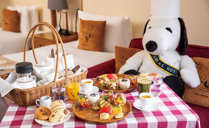 帝国ホテル 東京限定！料理長スヌーピーのレストラン＆宿泊