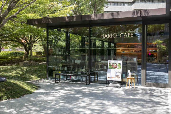 ぜいたくな時間が過ごせる「HARIO」直営のカフェ