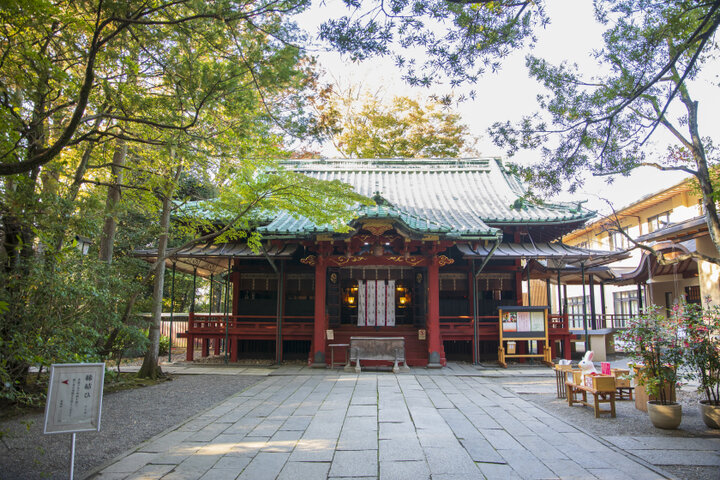 徳川吉宗により建立された由緒ある神社