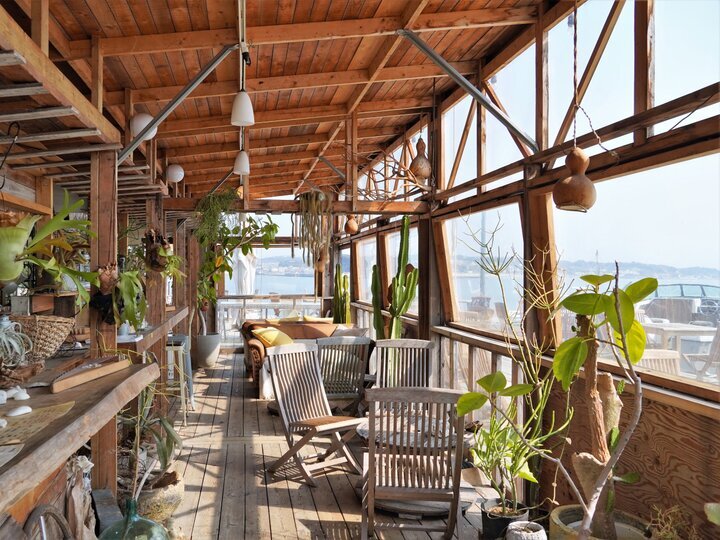 【片瀬江ノ島】マリーナのなかにある素敵なカフェ「サンカフェパラダイス」