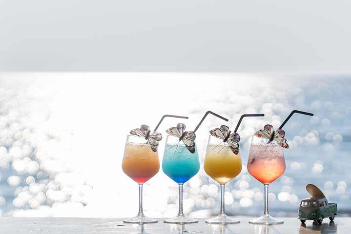 千里浜なぎさドライブウェイ沿いの浜茶屋で味わう南国リゾート気分♪「ビーチカフェ・ルアナ」