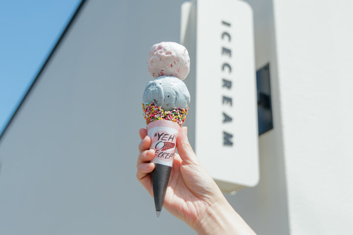 手づくりアイスクリームを求めて「YEH icecream」へ