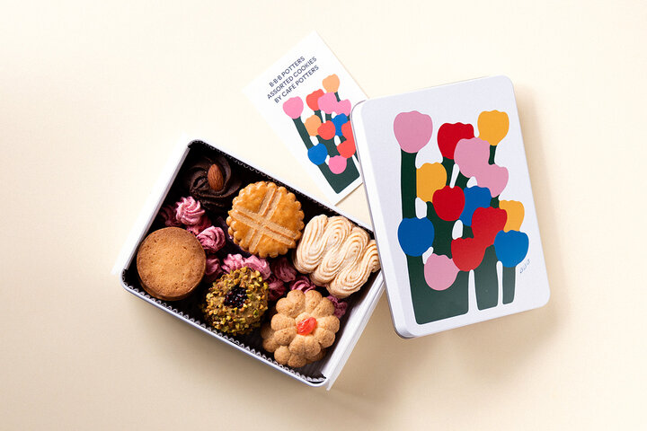 【福岡】新作1種類を加えた、個性豊かな「BBB Assorted Cookies by Cafe Potters」