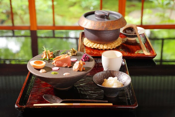 予約ができる京都の人気ランチスポット6選～邸宅カフェの鴨粥や町家でいただくおばんざい膳も～