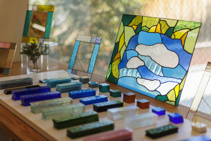 ステンドグラス制作体験