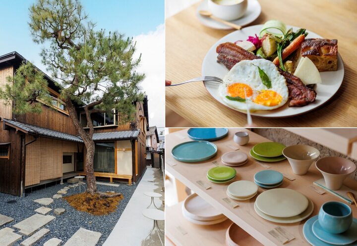 白川の畔の古民家をリノベーション、京都・岡崎の文化複合施設「com-ion」