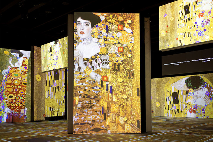 黄金に包まれる特別な時間「クリムト・アライブ 東京展」をレポート