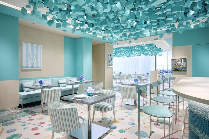 ティファニー 銀座に日本初の「ブルー ボックス カフェ」がオープン