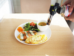 炙りたての香ばしいフレンチトースト