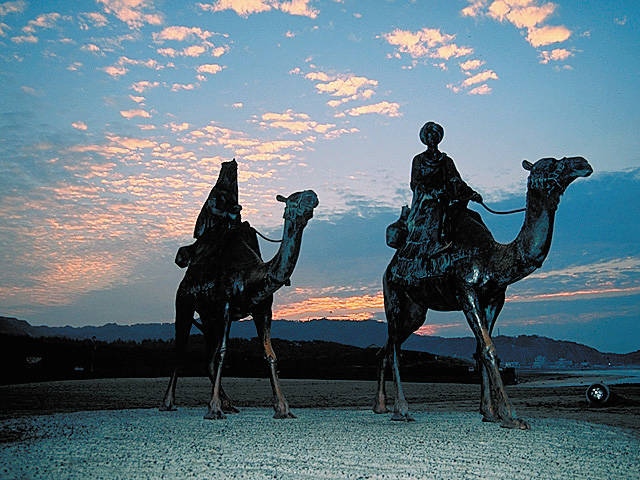 月の沙漠記念像 - （千葉県）の詳細情報 ｜ ことりっぷ