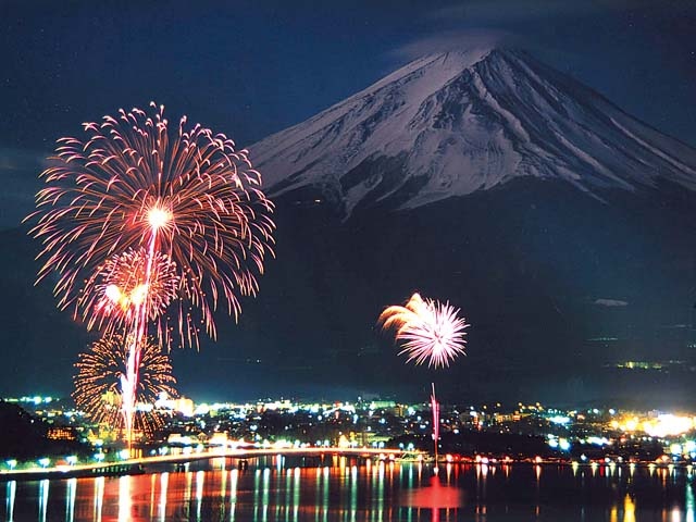 河口湖・冬花火 - （山梨県）の詳細情報 ｜ ことりっぷ