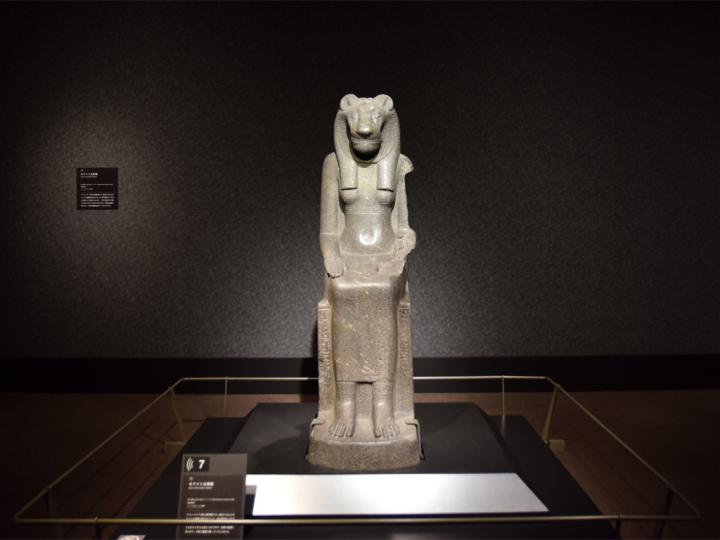 古代エジプト セクメト(テフヌト)女神 石像 骨董品 小5-1054 - その他