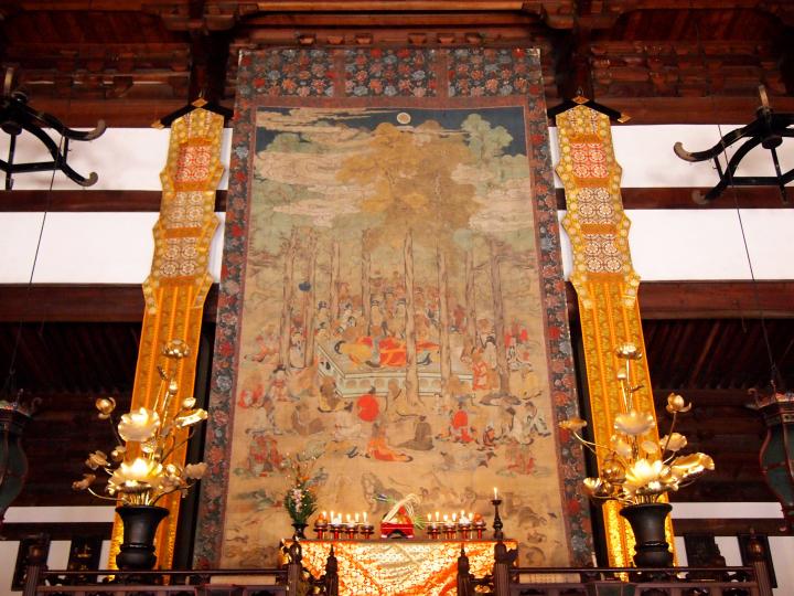涅槃図を見ることができる京都のお寺。泉涌寺・真如堂・東福寺・本法寺